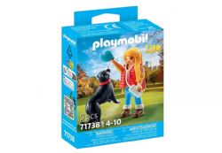 PLAYMOBIL MY LIFE - JEUNE FILLE AVEC CHIEN DE MONTAGNE ET ACCESSOIRES #71738 (0425)